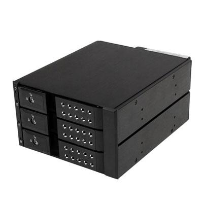 Placa base para rack móvil de 3 bahías Placa base para rack móvil de 3 bahías